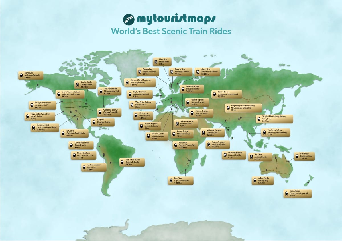 World's Best Scenic Train Rides