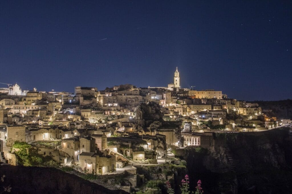 Matera by night