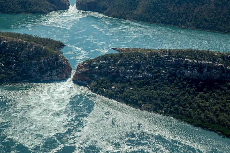 Horizontal falls Australia