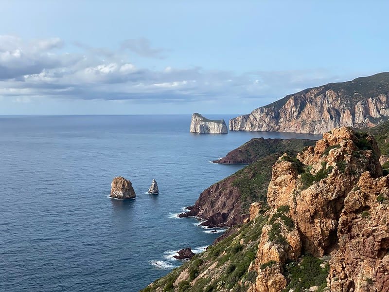 Porto Flavia, Cammino di Santa Barbara