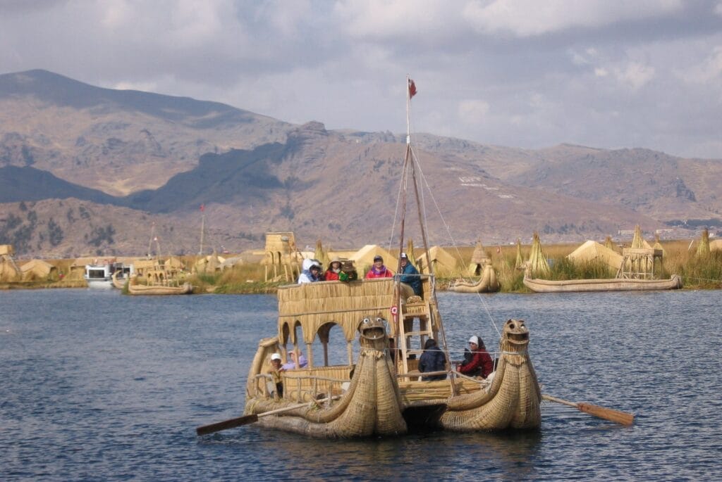 Titicaca boat