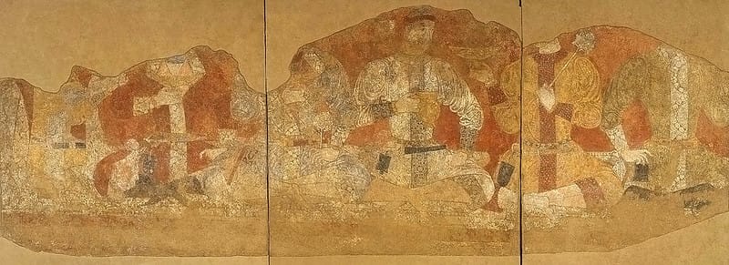 Sogdian wall painting
